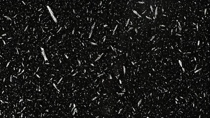 Wall Mural - an abstract black and white texture creates a modern background with a grainy pattern and speckled d