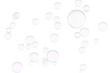 © yusmal - Transparent soap bubble pattern element