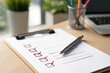 © Alena - questionnaire with checkboxes, filling survey form online, answer questions of test