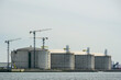 © Westend61 - Construction of LNG storage terminal in Rotterdam harbour
