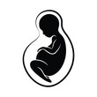 © misttahmina - fetus silhouette pregnancy baby unborn development