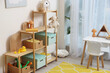 © New Africa - Stylish playroom with toys and furniture. Interior design