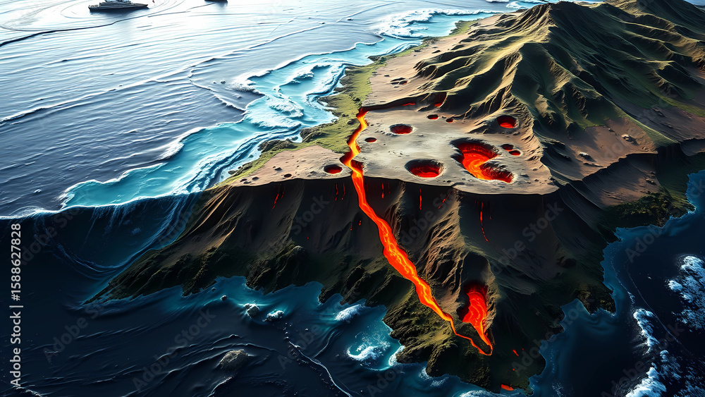 Mid Atlantic Ridge Formation Example Mid-Ocean Ridges Mid-Atlantic Ridge (16:9), subducting tectonic plates ...