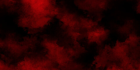 Wall Mural - Abstract cloud texture. Smoky Red and Black background. Misty fog overlay effects. Watercolor painting background. Haze background design.	