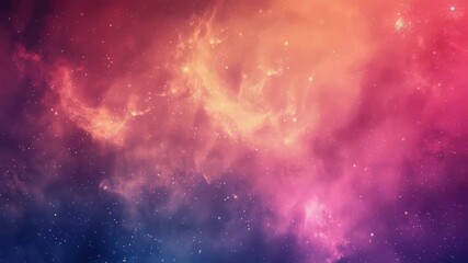 Wall Mural - a vibrant and stunning representation of the night sky, featuring stars and colors
