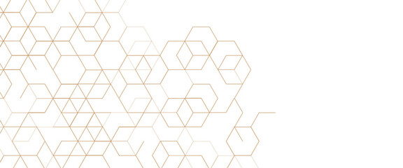 Wall Mural - vector modern hexagons shape medical design. science template, wallpaper or banner.