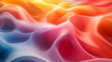 Wall Mural - colorful abstract background flowing smoothly with gradient colors