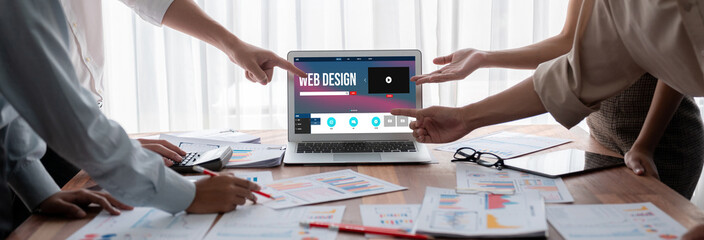 Website design software provide brisk template for online retail business and e-commerce
