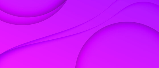 Canvas Print - abstract purple shapes technology background for design