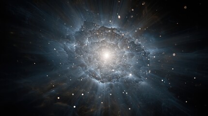 Wall Mural - Celestial nebula graphic design