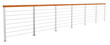 © NguyenTruong - Sleek wooden handrail with modern metal balustrade. Ideal for contemporary architectural and interior design projects.