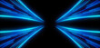 © sutlafk - High speed blue line abstract technology background digital fiber hi tech concept. Speed light line blurred on dark background, Data fast transfer simulation.