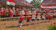 © ridho - 3D illustration of kids playing tug of war during Indonesia’s Independence Day celebration, full of spirit and wearing red and white accessories.