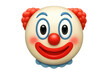© Michael - Cheerful clown face rendering, smiling brightly against transparent backdrop, representing circus joy and entertainment themes
