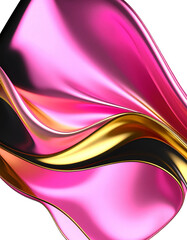 Wall Mural - abstract colorful smoke waves and light patterns create a dynamic artistic background design