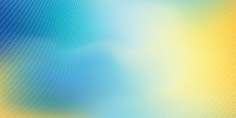 Wall Mural - abstract blurred gradient mesh background in blue and yellow colors of the ukrainian national flag. 