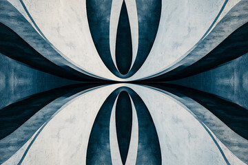 Wall Mural - abstract geometric pattern vibrant and dynamic geometric shapes in a kaleidoscope of colors generati
