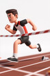 © Anciens - The moment of sprinter running the line at the finish line