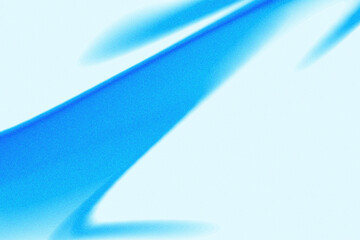 Wall Mural - png abstract blue noise grainy gradient transparent background, vibrant wavy gradient shape overlay 