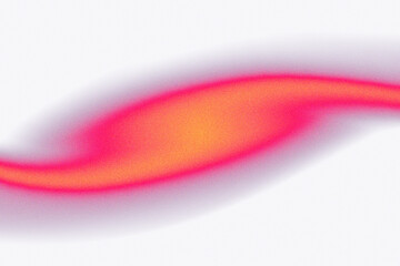 Wall Mural - png abstract orange noise grainy gradient transparent background, vibrant wavy gradient shape overla