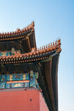 architecture style of forbidden city beijing