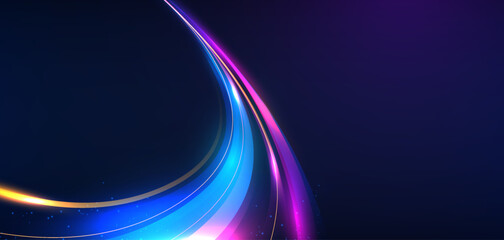 Wall Mural - Technology graphic design background. Vector illustration. Vector Abstract technology circuit lines. Technology vector background.Eps10 vector illustration.	