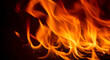 © Fathur - Fiery dance of intense orange flames