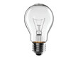© PNG Boss - Clear glass incandescent bulb with metal base and filament image, Isolated, Transparent Png