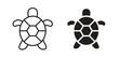 © Annimo - Sea turtle icons design vector graphic recourse
