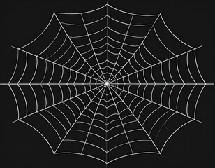 Symmetrical spider web graphic (1)