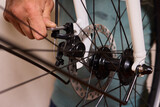Close Up of a Bicycle Gear and Chain Highlighting Their Design and Functionality
