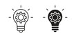© Annimo - Implementation icon. concept solid and line style in black. EPS 10