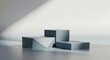 © AmineStock33 - Geometric Product Display Podium Minimalist Style