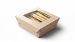 © rama - Cardboard sandwich box with a clear window