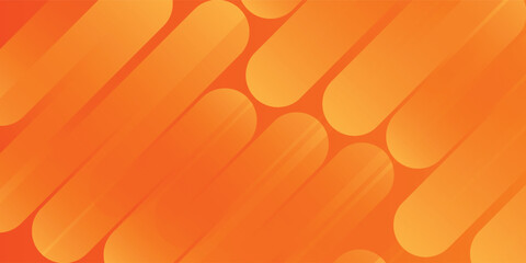 Wall Mural - abstract orange background with diagonal lines.