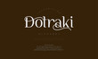 © Kiki - Modern serif font with decorative accents, designed for high-end branding and elegant projects