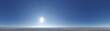 © HDR Image Creator - Aerial panorama of clear skies 360 degrees hdr viewpoint over ocean landscape