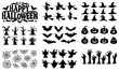 © Rani - Halloween Vector Elements of Silhouette Mega Set