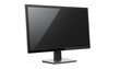 © hendar - Angled Computer Monitor Isolated on White Background Modern Technology Display