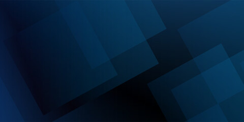 Wall Mural - Black dark navy blue silver abstract pattern background. Geometric shape. Line triangle angle fold polygon diamond 3D. Color gradient ombre. Rough grain noise. Light shadow.