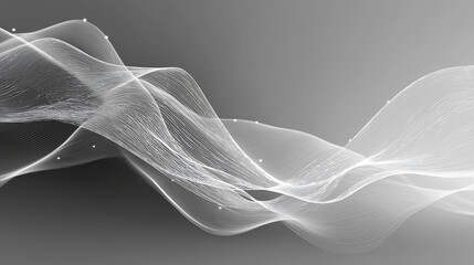 Wall Mural - flowing abstract energy: a digitally crafted abstract depiction of elegant, flowing energy, visualiz