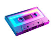© Md - Retro 80s Cassette Tape with Neon Colors
