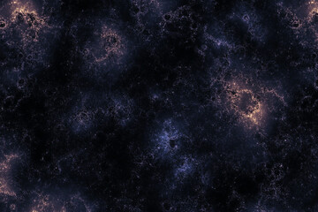 Wall Mural - Swirling galaxy design in shades of violet creates a mesmerizing cosmic pattern in a dark universe setting