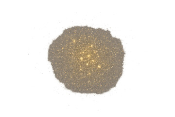 Wall Mural - gold glitter particles forming a magical cloud, ideal for adding a touch of luxury and sparkle to de