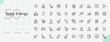 © Madani Pro - Solar Energy Line Editable Icons set. Vector illustration in modern thin line style of Solar Energy icons: energy, electricity, renewable, etc