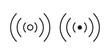 © Bell - Sensor icon symbol shape. vector symbols.