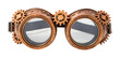 © Vlad - Vintage steampunk goggles with rusty copper gears and lenses