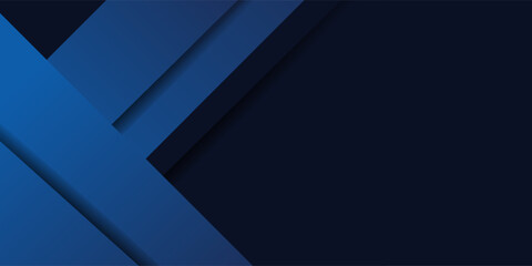 Blue black abstract background geometry shine and layer element.