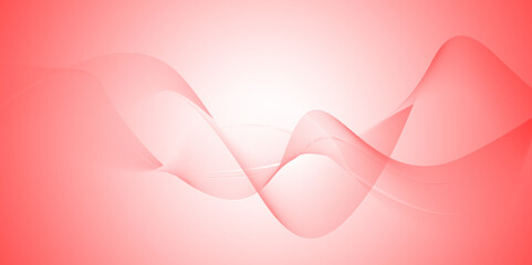 Wall Mural - abstract wavy lines digital frequency track equalizer background. curved wave smooth stripe seamless