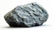 © BirD - Isolated Grey Textured Rock on White Background isolated rock grey background stone boulder gray art